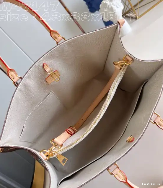 First bag ru BAG-43*33*18.5cm TOTE Voyage VUITTON ONTHEGO LOUIS 0511